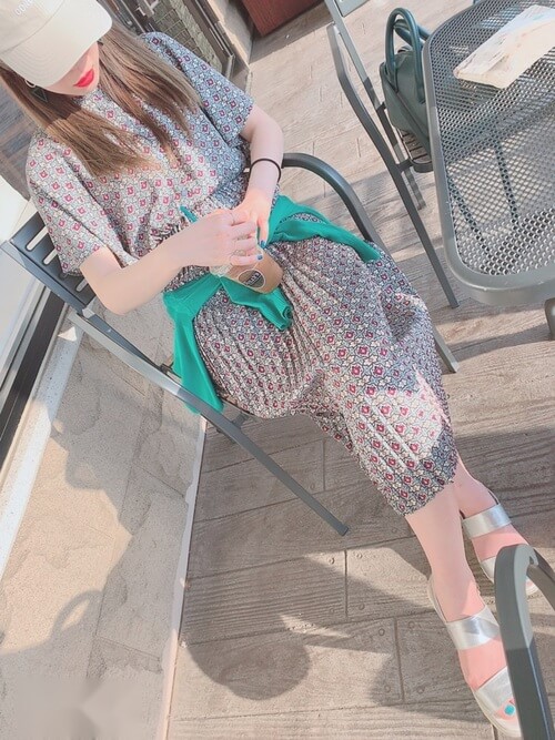 台湾旅行の服装スカート